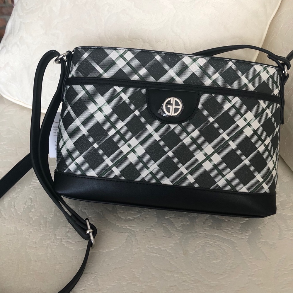 Giani Bernini Plaid Crossbody